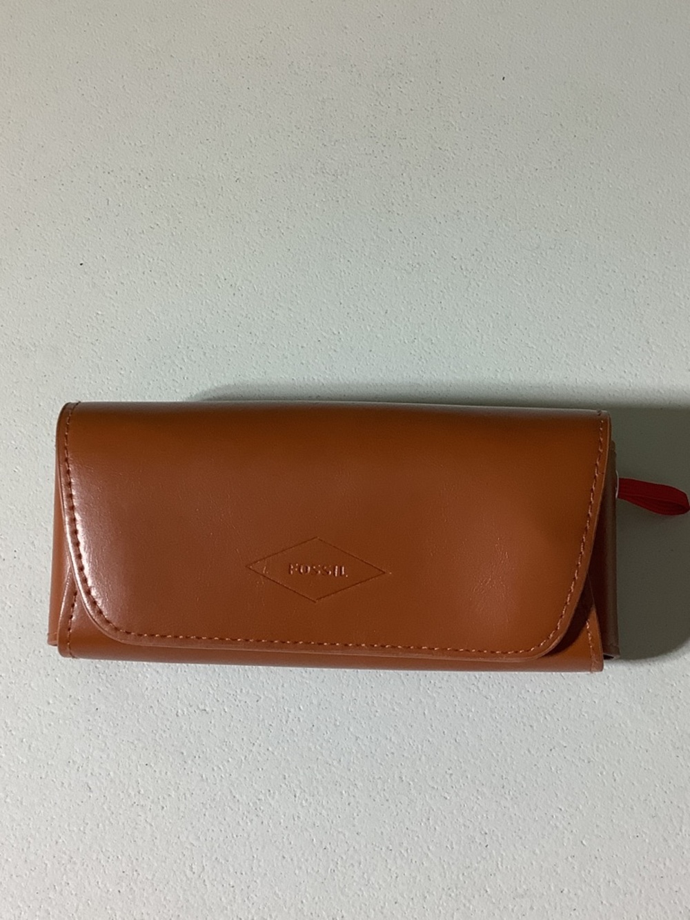 Fossil tan glasses case